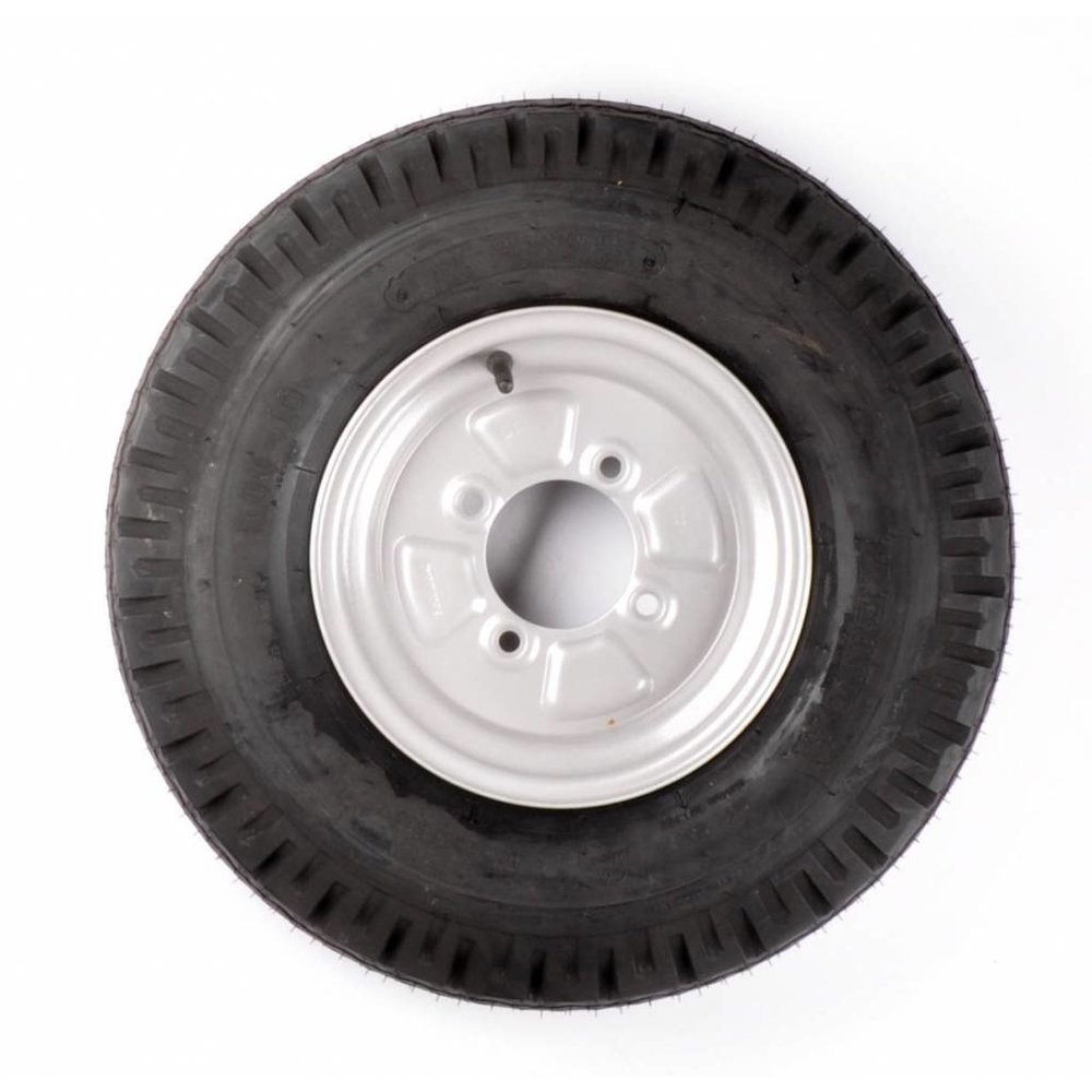 Roue Complète 8 Pouces Pour Remorque - Pneu 4.80/4.00-8 + Jante - 4x115 - Capacité 265kg