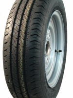 Cantonal Roue 155R13 - (4x130) - 500 kg - moyeu 85 mm