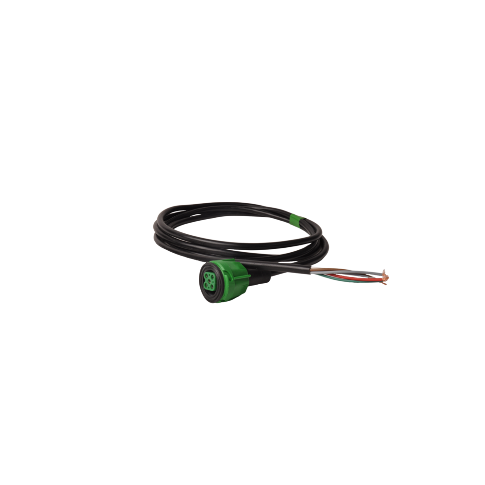 Radex 5pole connector/adapter green includes 2 metre cable