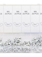 Cantonal Ecrous à oreilles assortiment de 150 pièces