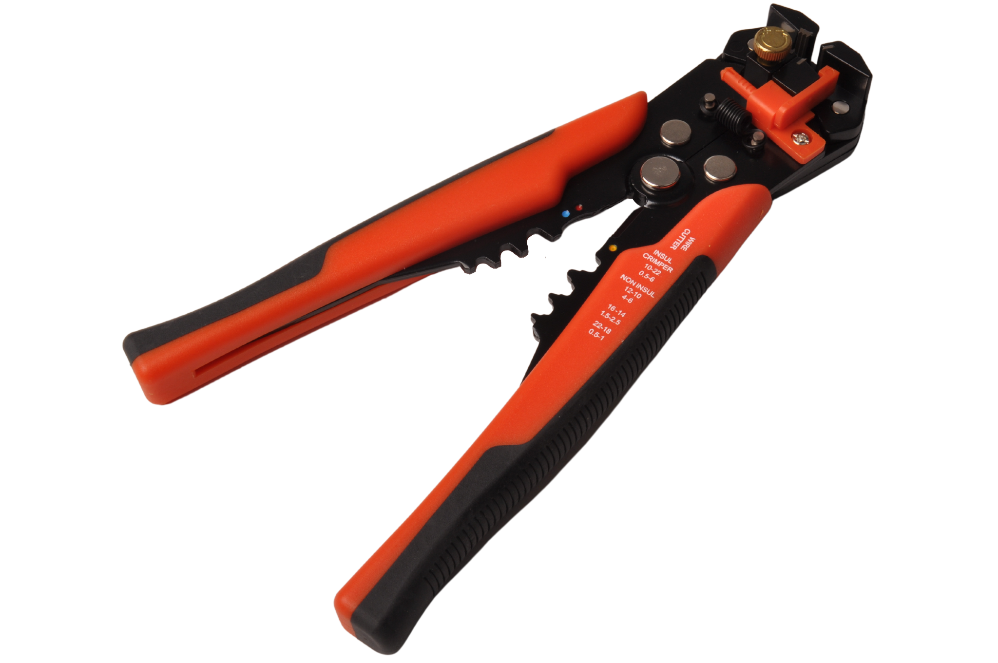 KNIPEX Pince à Dénuder Automatique 0,2-6 Mm² Avec Réglage Fin Et Butée De Longueur - 12 62 180