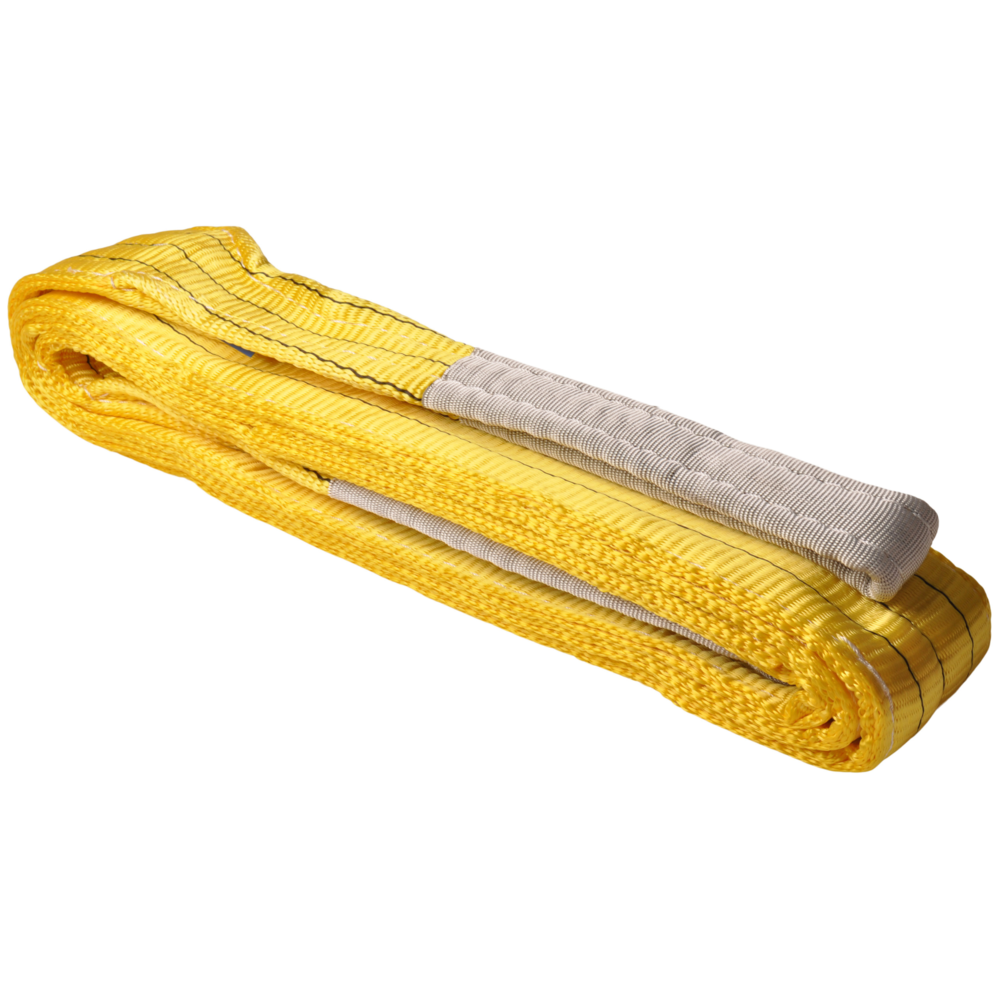 Lifting strap 3000 daN 3 m long and 60 mm wide.