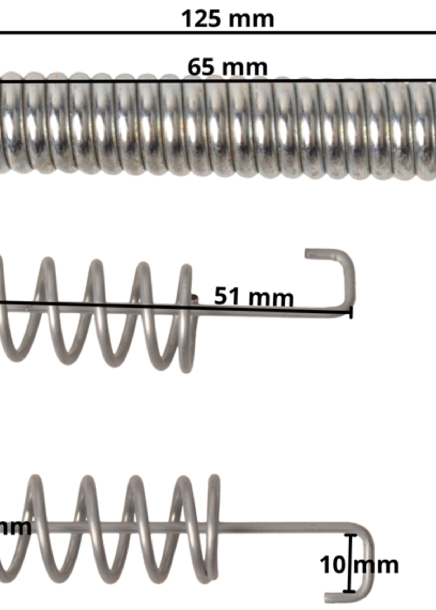 AL-KO Jeu de ressorts pour frein de roue AL-KO types 2035, 2050, 2060 et 2061