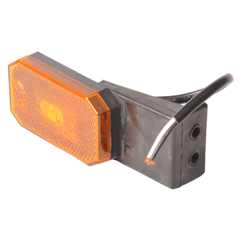 Side marker lamp L/R 1224V including bracket orange E4