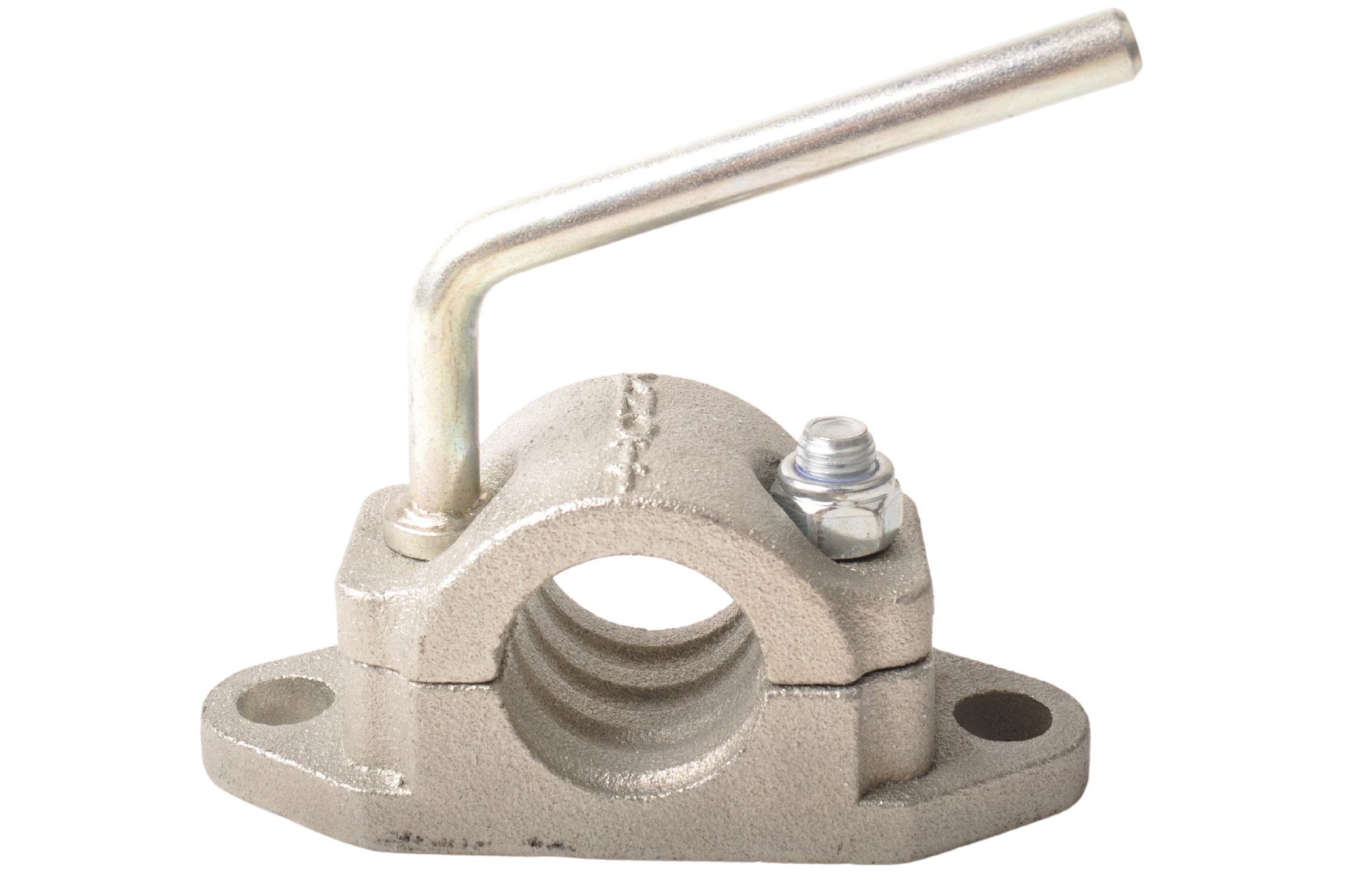 Jockey wheel mounting clamp for Ifor Williams nose wheels 48 mm