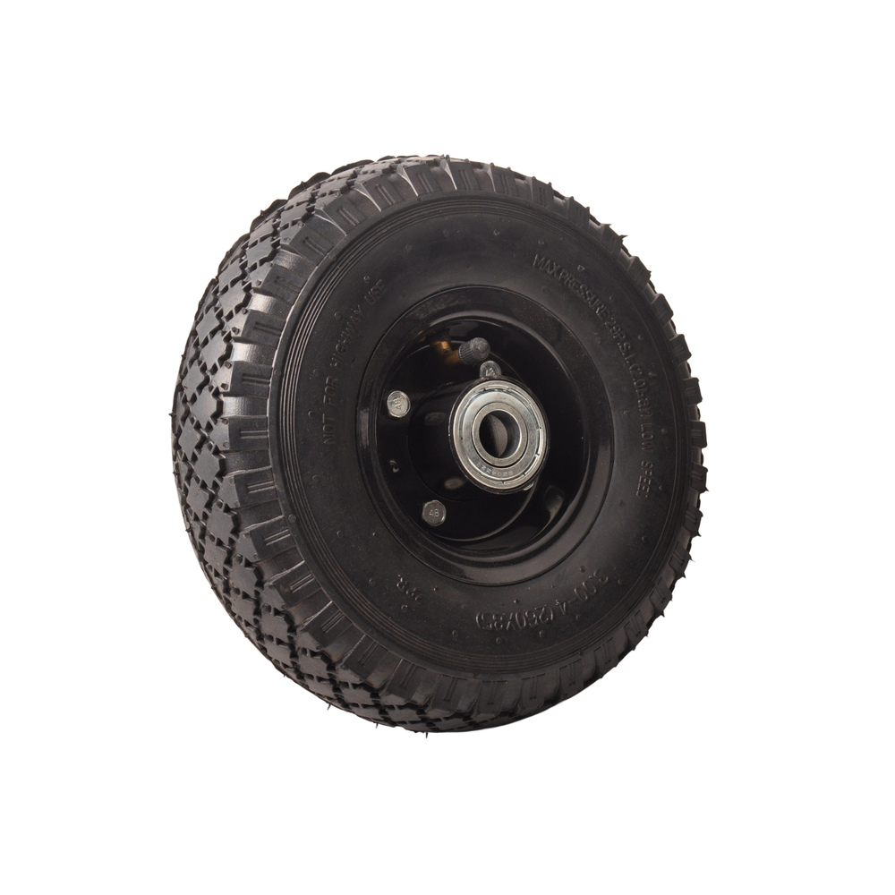 Trolley wheel with steel rim and pneumatic tyre 3.004 20 mm axle