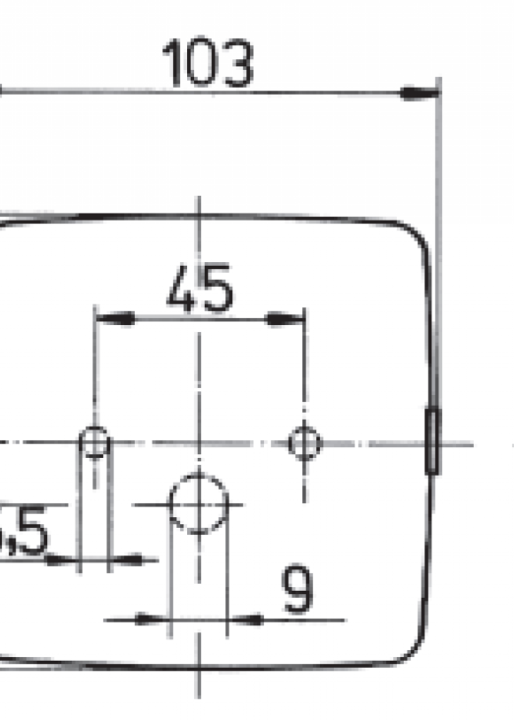 Jokon Feu arrières Jokon 3 fonctions 100x103x55 mm - gauche et droit