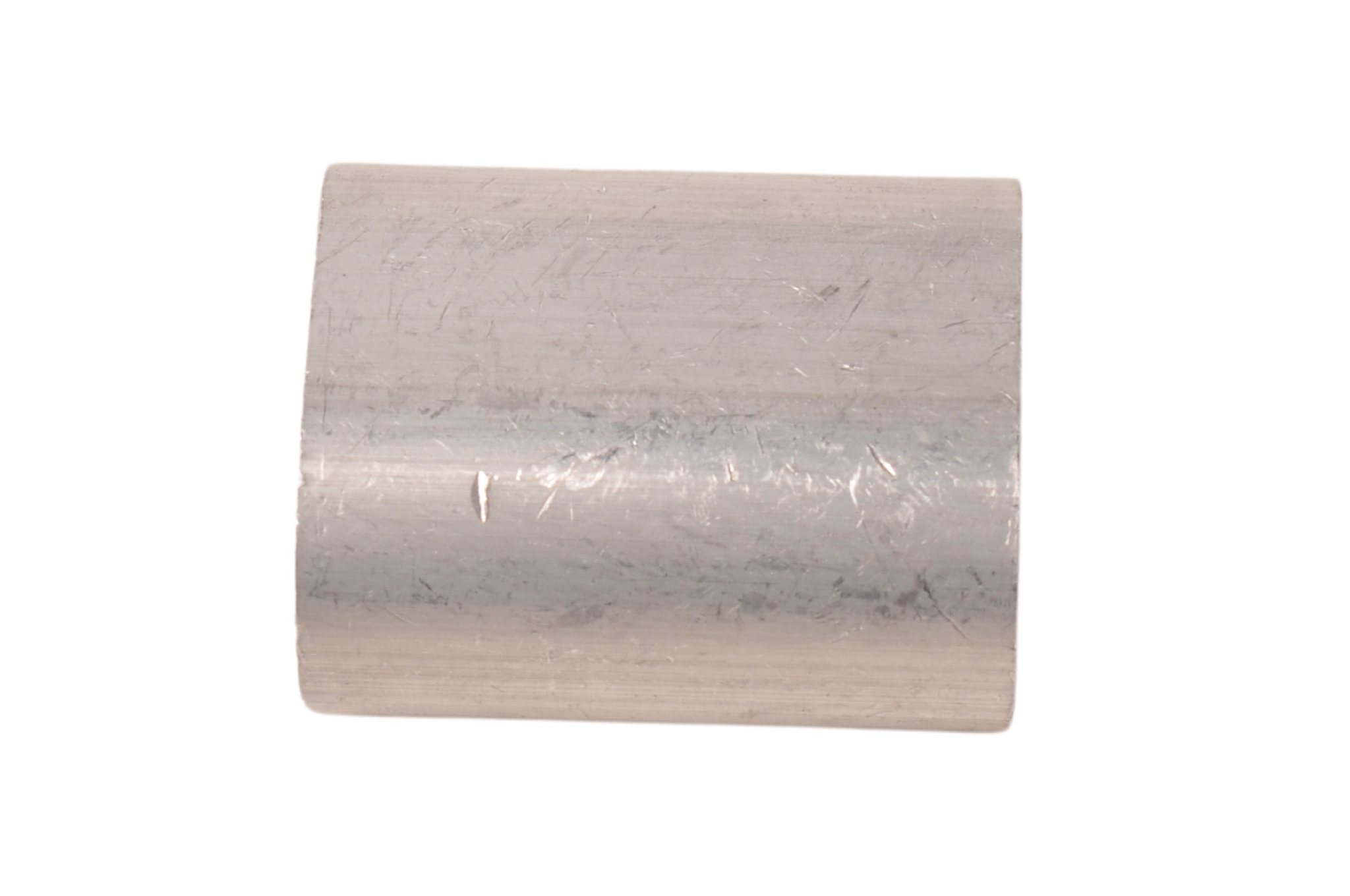 Aluminium clamping sleeve for 8 mm steel wire