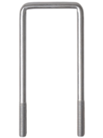 Cantonal Boulon en U / anneau d'attelage M10 160x63 mm
