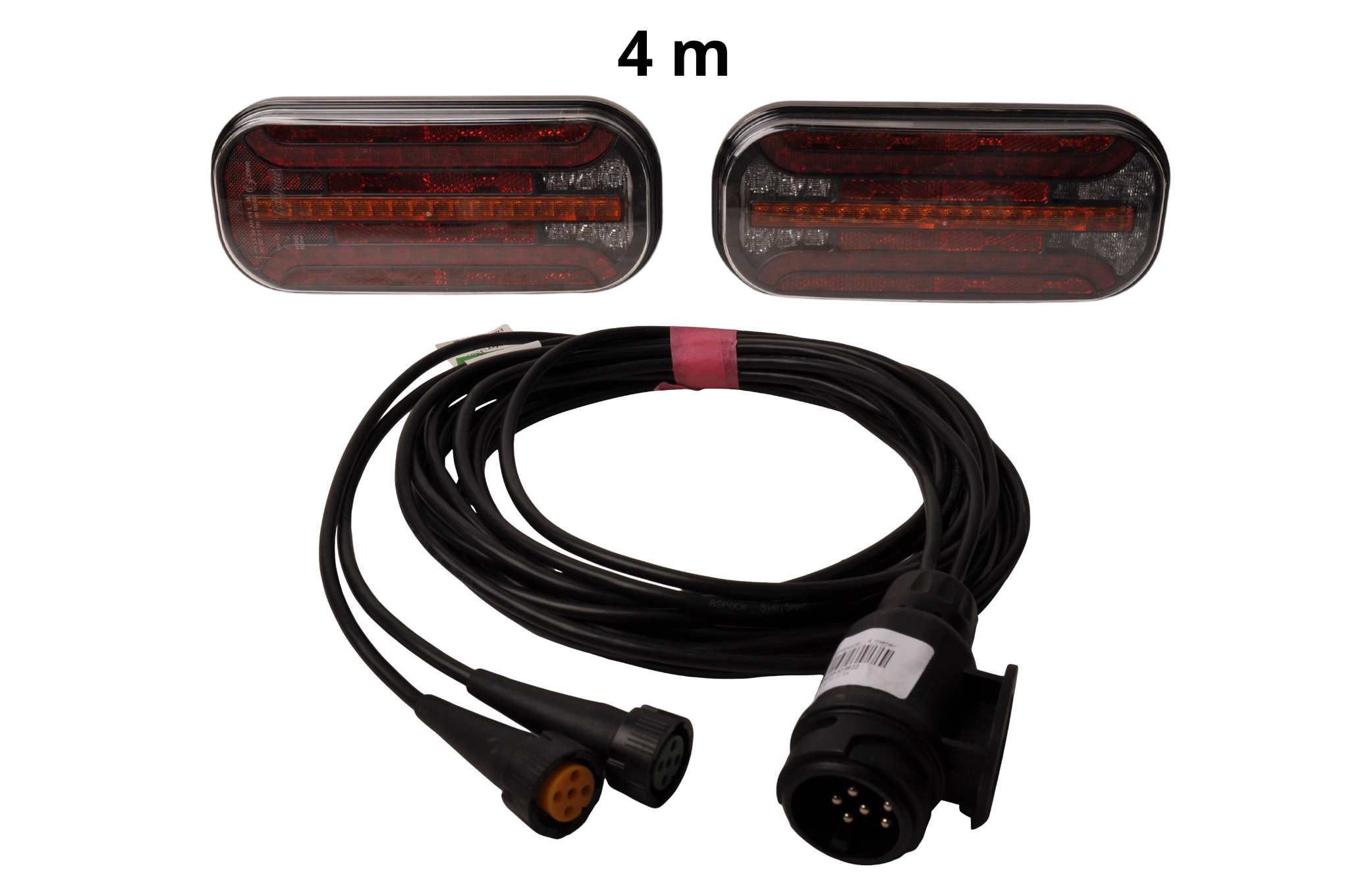 LED Rückleuchten Set Für Anhänger – Inkl. 13- Auf 7-polig Adapter, 12V, Von KMR