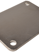 Cantonal Plaque de montage 140x100x6 mm
