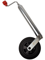 AL-KO Roue jockey Alko Compact, diamètre 48 mm, jante en plastique avec roue en caoutchouc massif