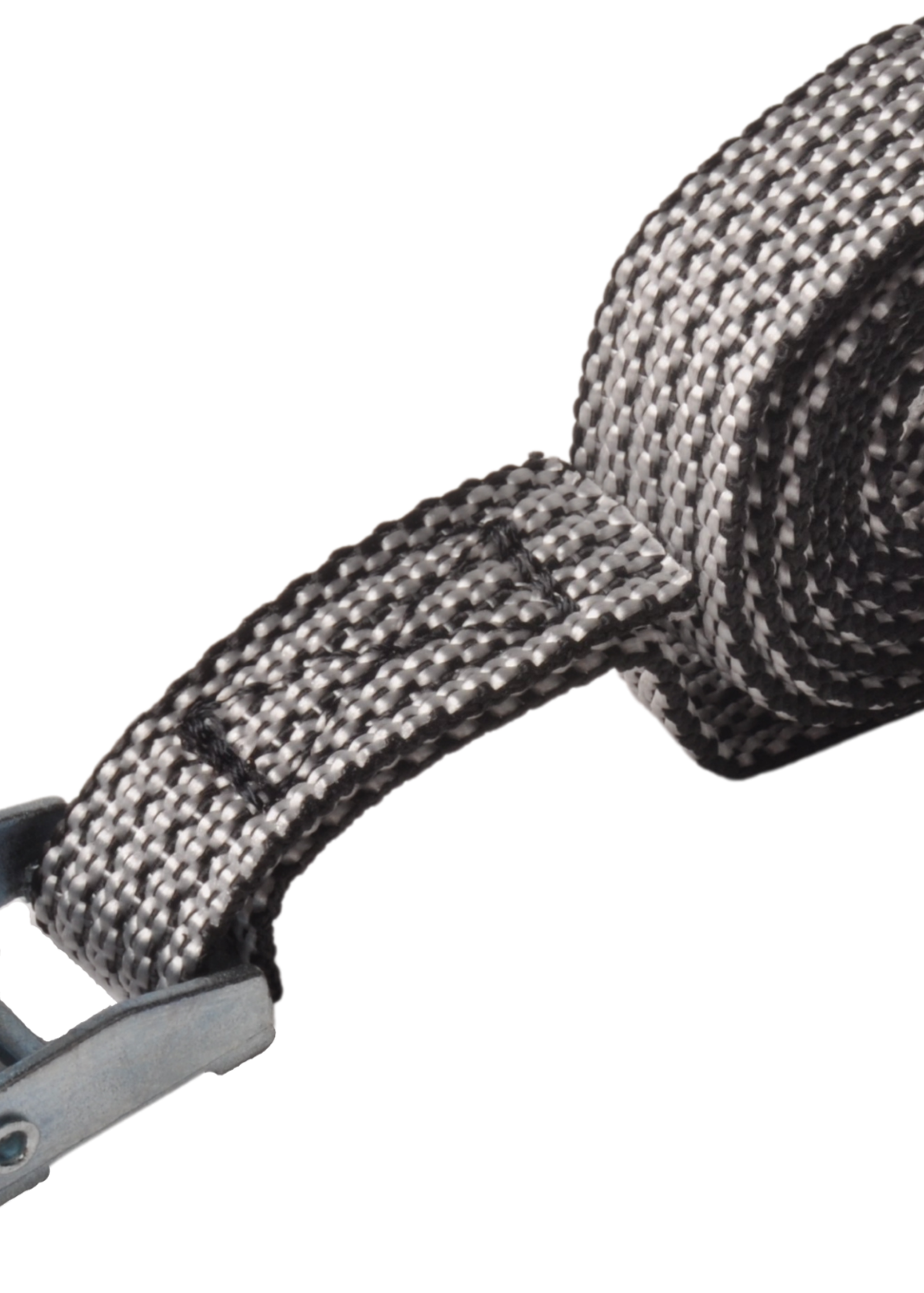 Cantonal Sangles d'arrimage grises 80x1,6 cm (150 kg) - Set de 4 pièce