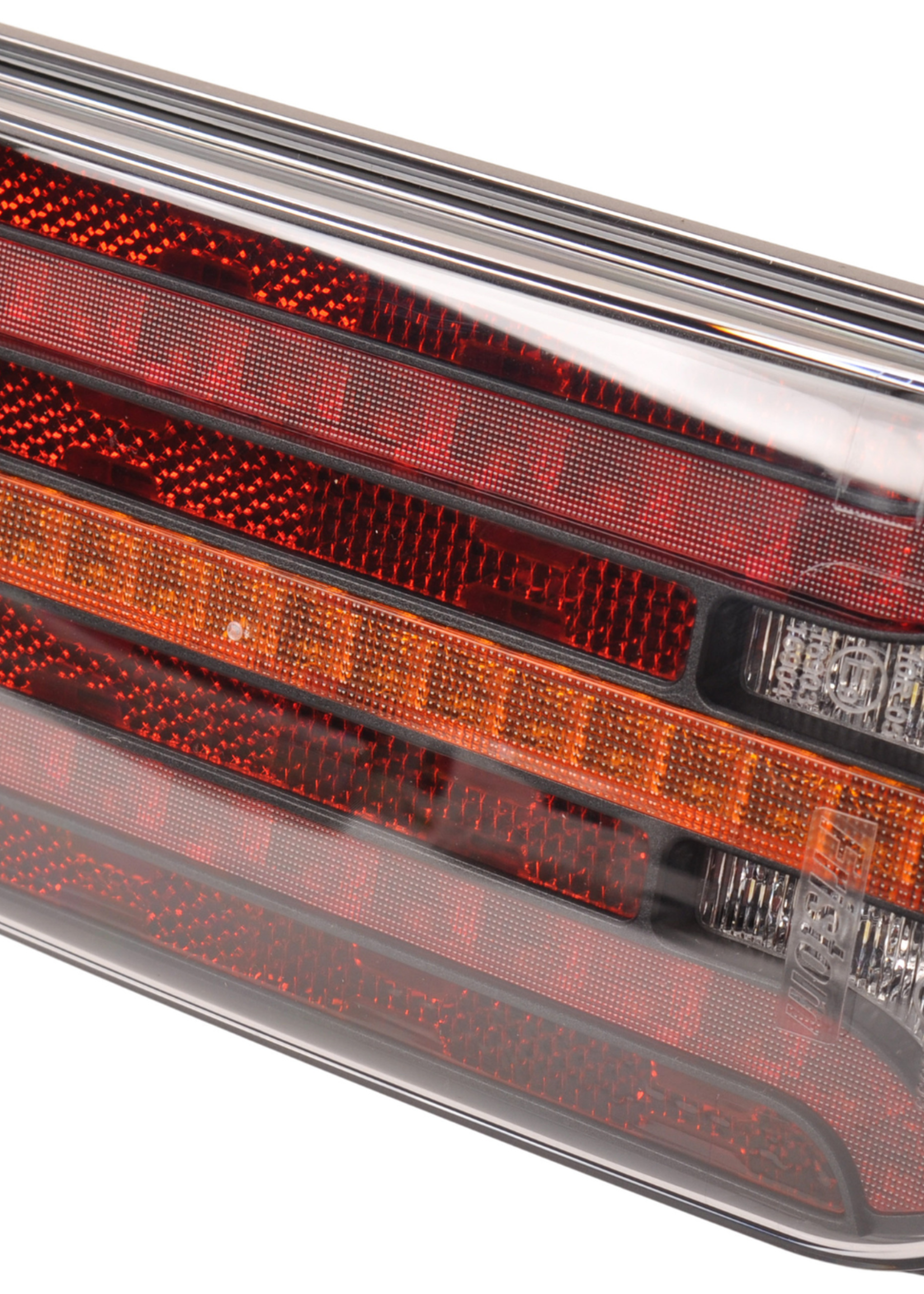 Fristom Fristom FT-230 droit - avec feu de recul - LED 215x95x38 mm - avec clignotant dynamique