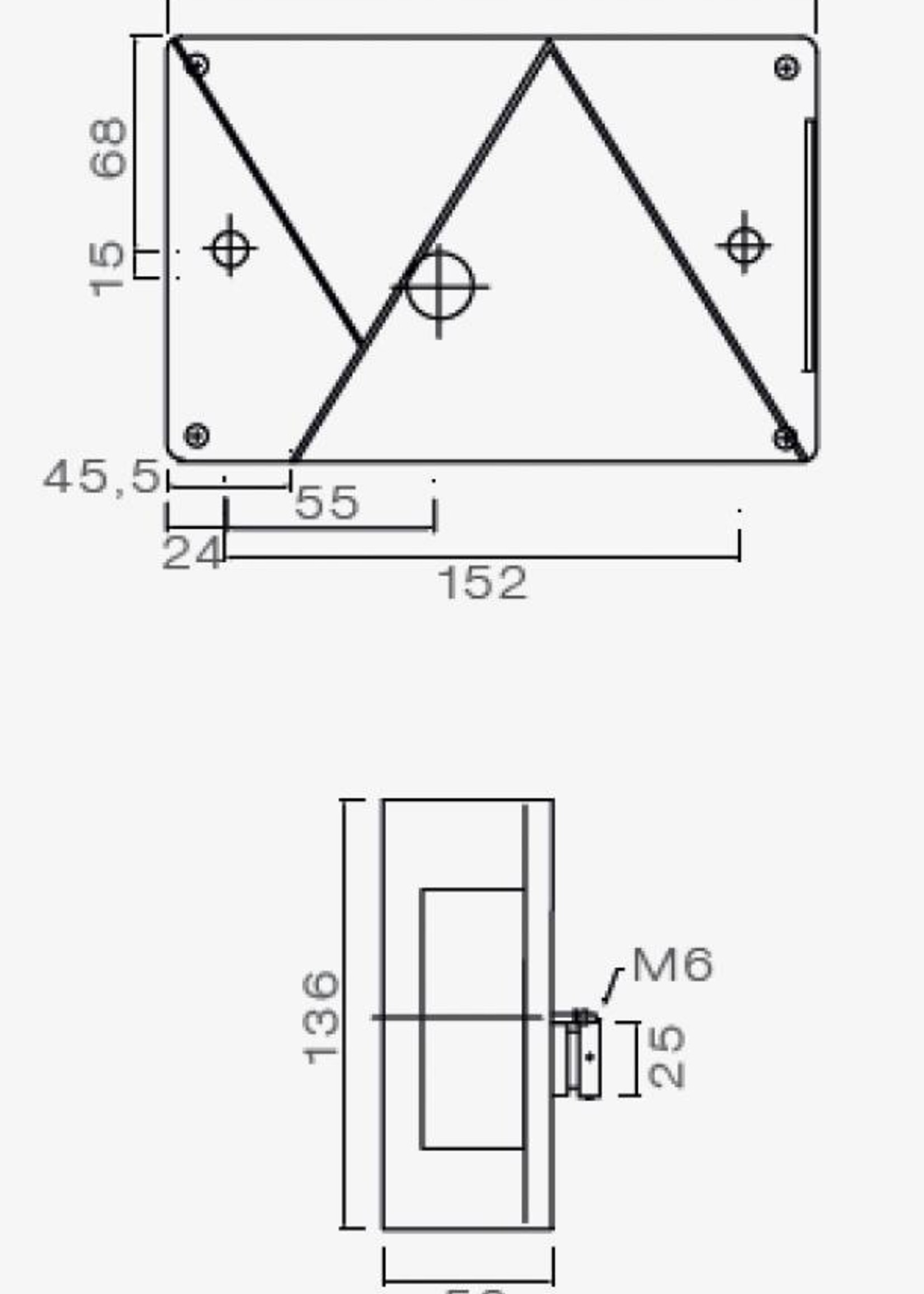 Aspock Aspöck Multipoint 4 - droite - avec raccordement par fiche