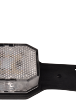 Aspock Flexipoint LED sur support - blanc/rouge - gauche