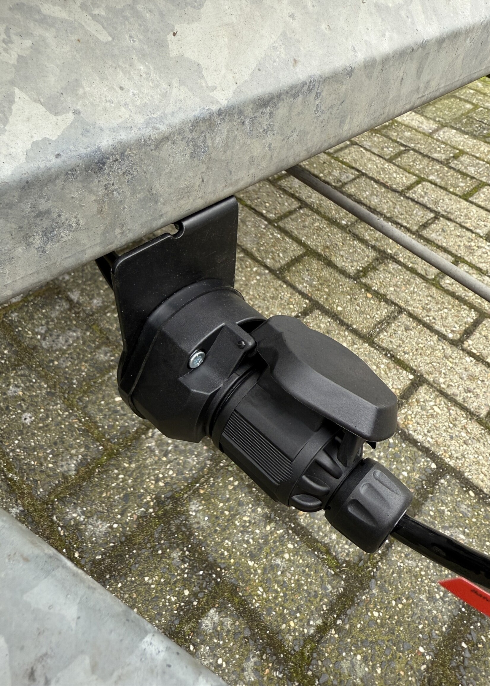 Cantonal Support de prise métal 107x72  mm