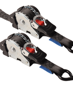 Cantonal Jeu de 2 Sangles d'arrimage automatique - 300x2,5 cm - 600 kg