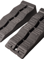 Cantonal Set de 2 rampes de nivellement grises - 560x200x130 mm - 5000 kg