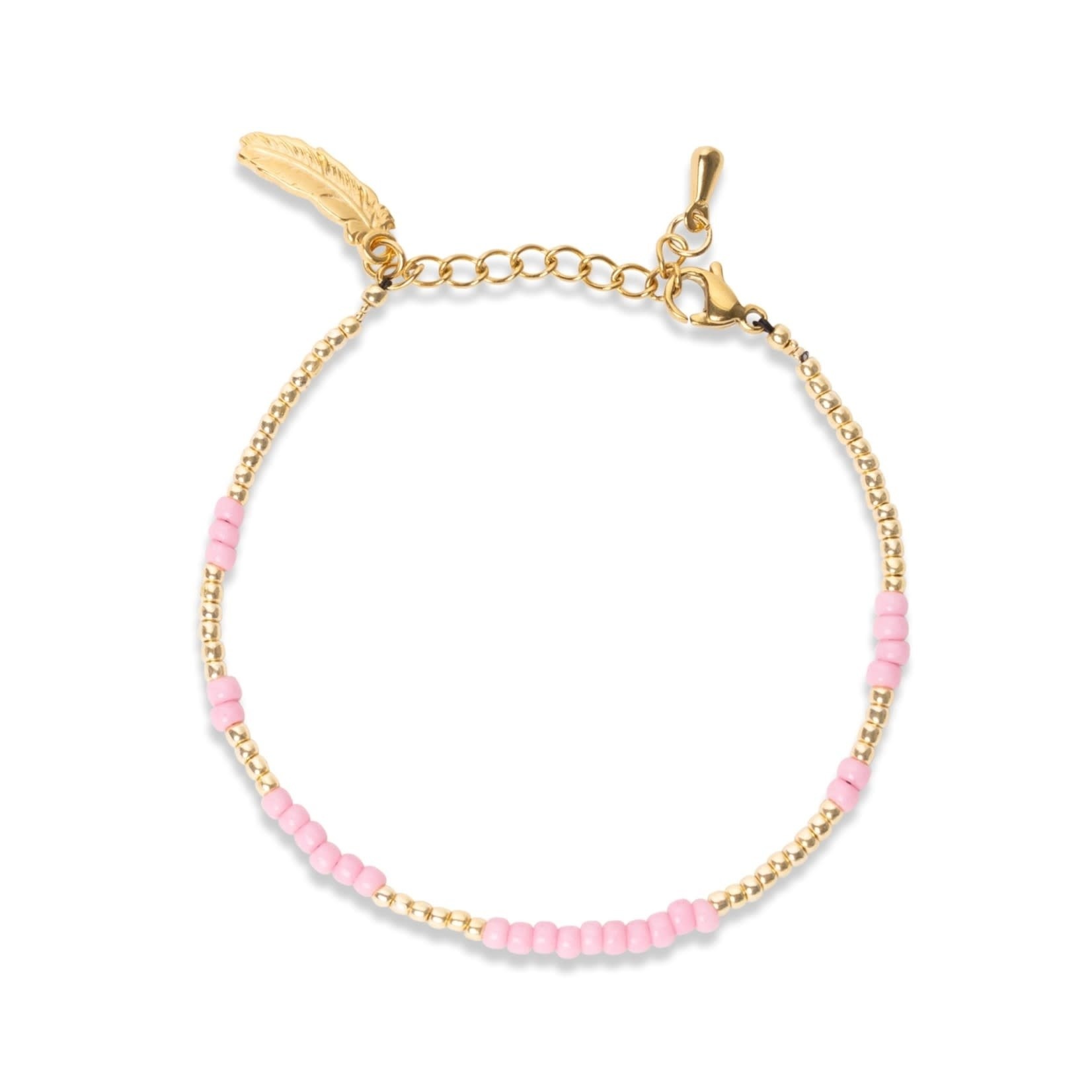 Purpers Exclusive Pink  Anna armband - Le Veer