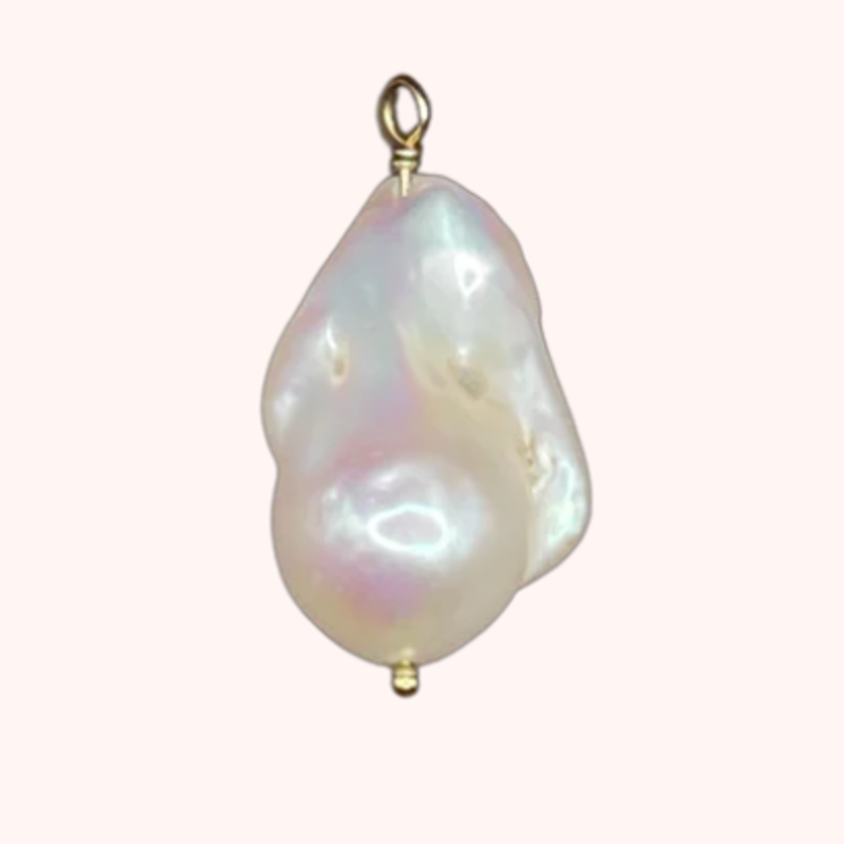 Bonnie Studio's Pendant Big Baroque Pearl