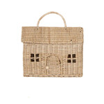 Purpers Choice Rattan Casa Clutch Straw