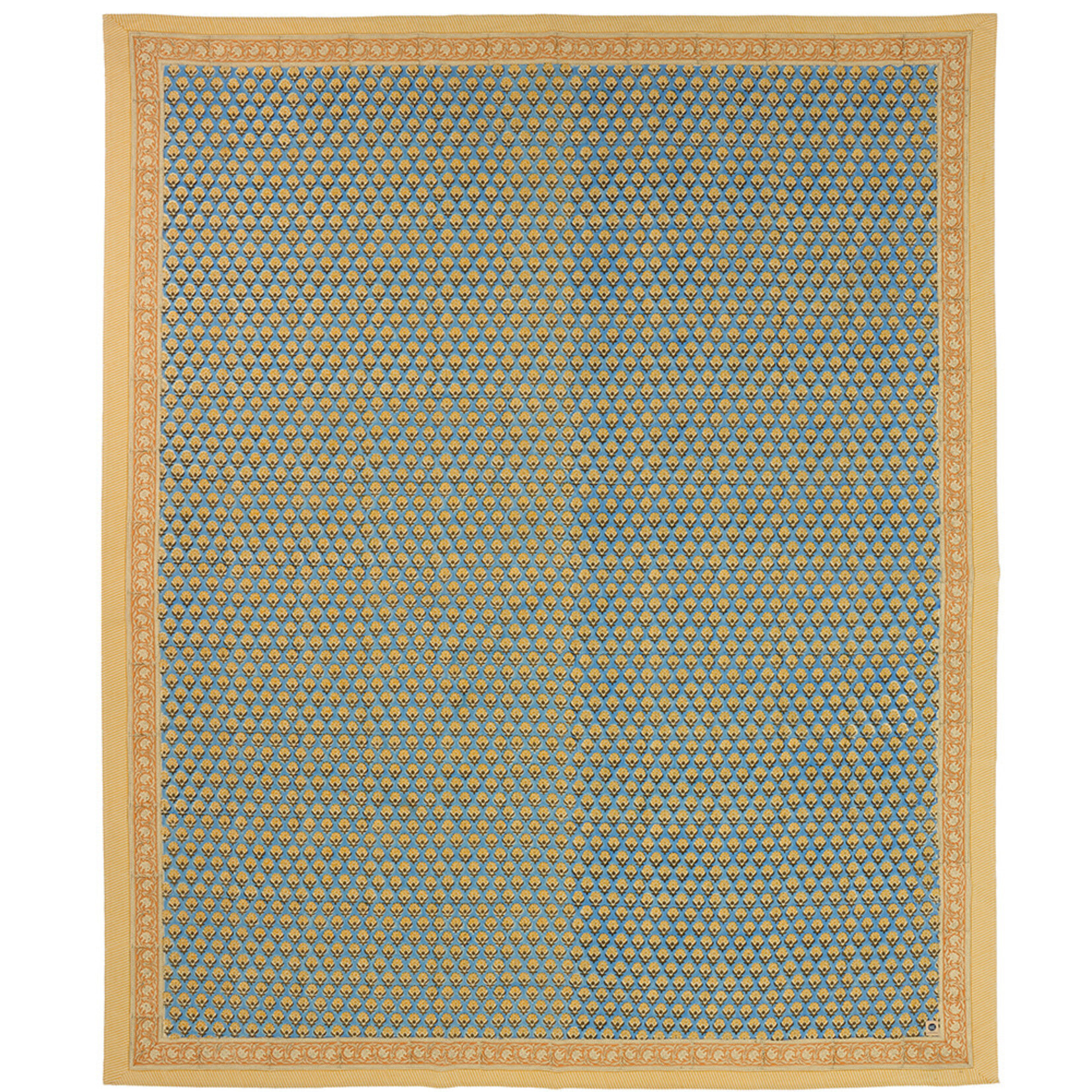 doing goods DG Blue Emma Single Throw 140x220cm