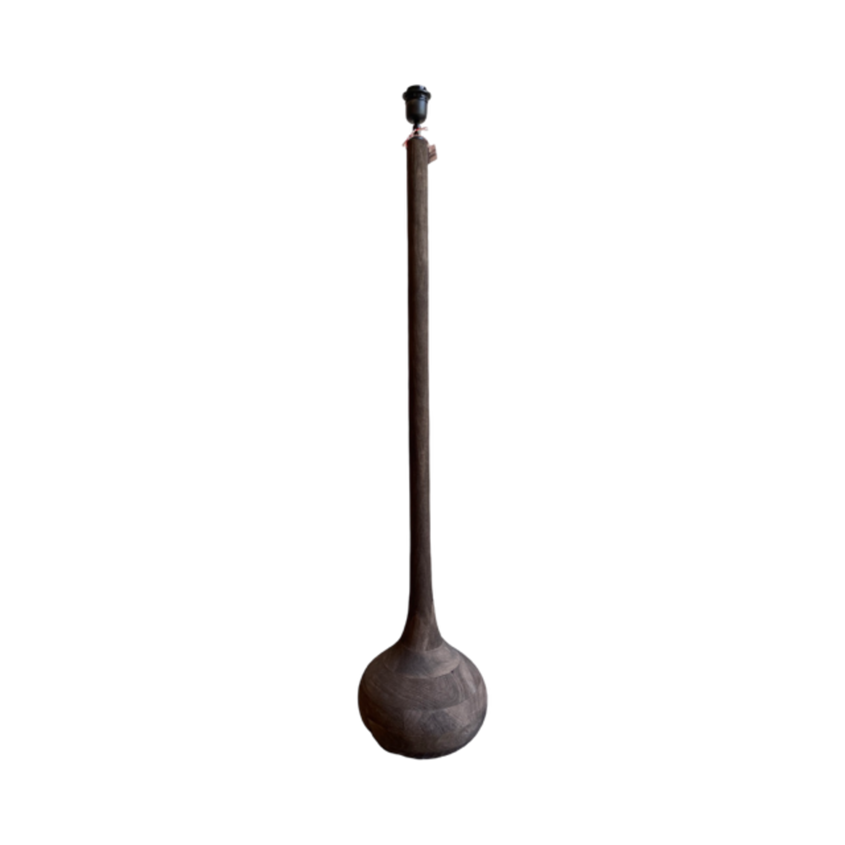 Lampvoet (staande lamp) amandelhout 135cm