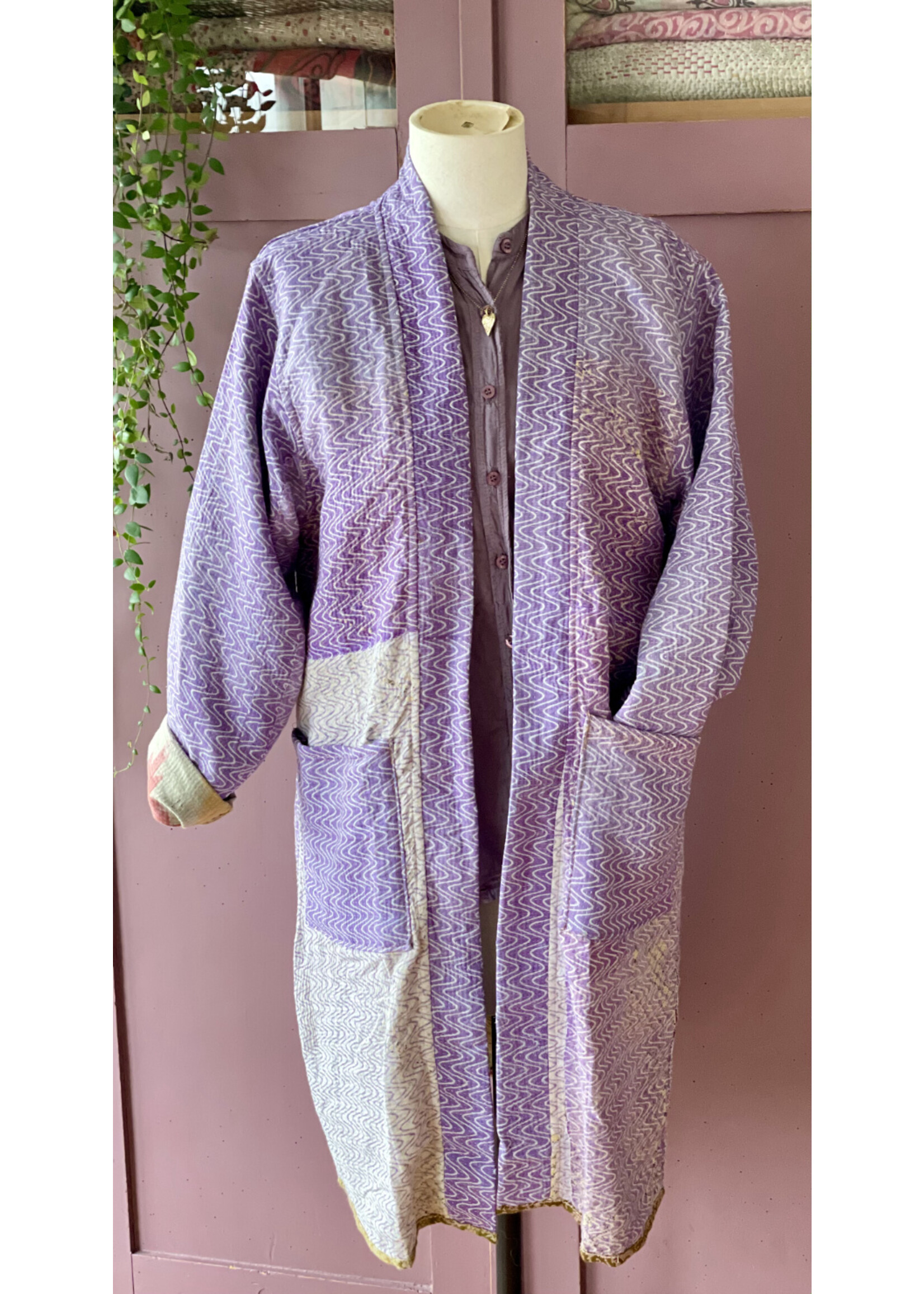 Copine Vintage Kantha Kimono S/M Doris