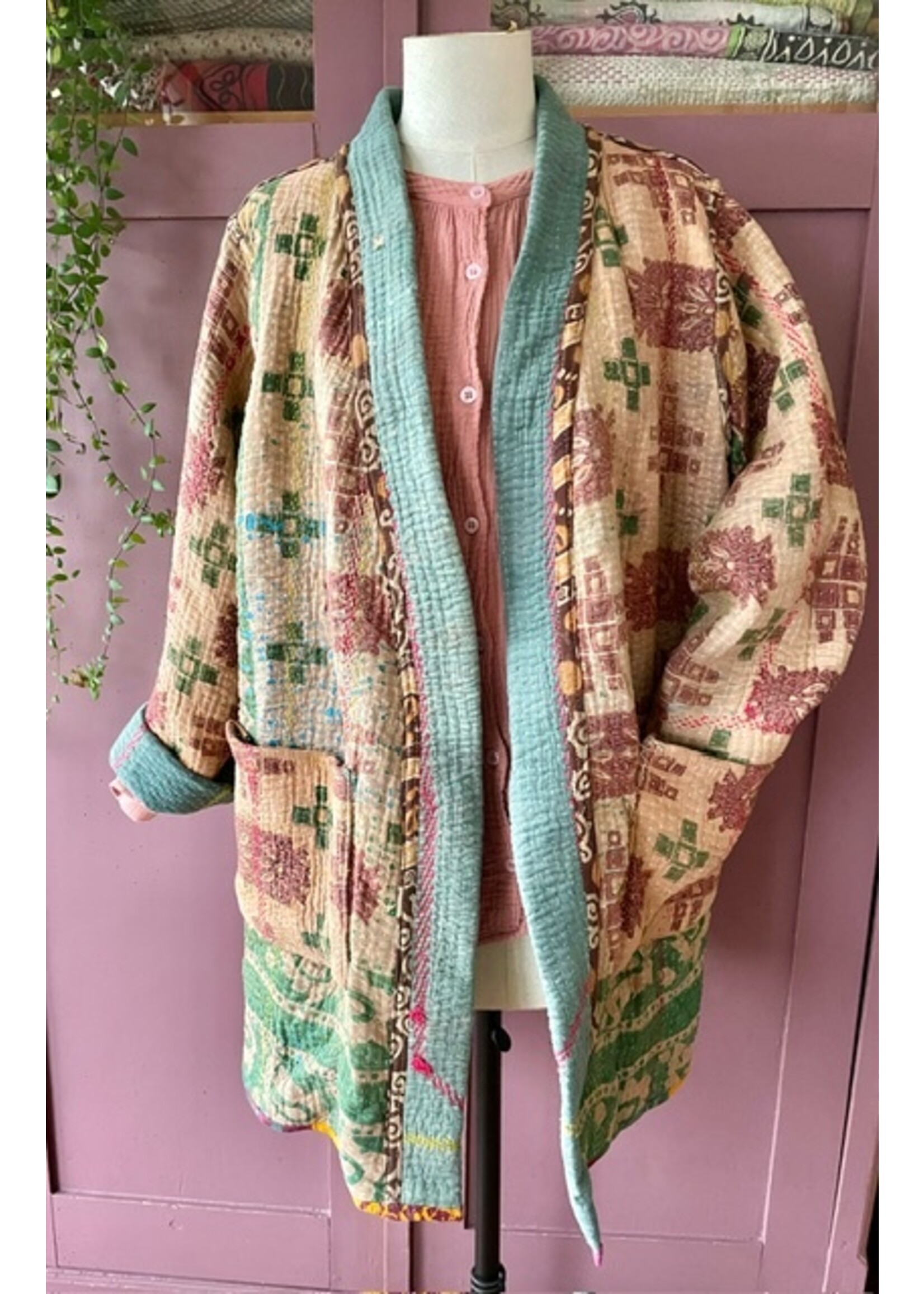 Copine Vintage Kantha Kimono Esmee