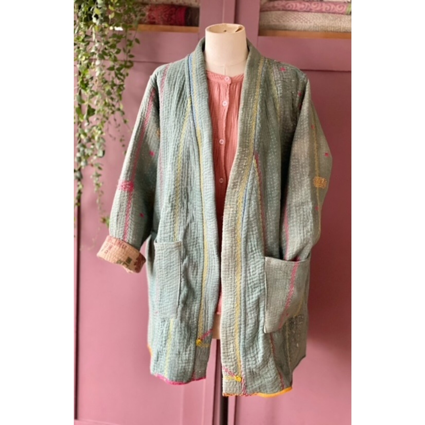 Copine Vintage Kantha Kimono Julie