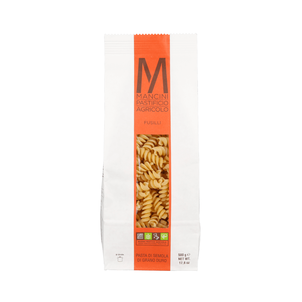 Fusilli aus Hartweizen 500 gr.