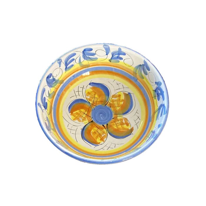 Hand-painted ceramic bowl 25 cm