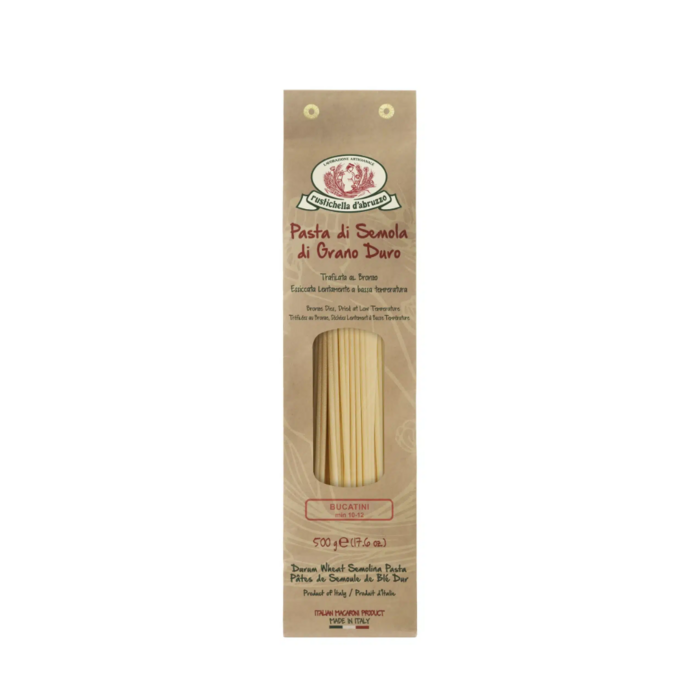 Bucatini made from durum wheat 500 gr.