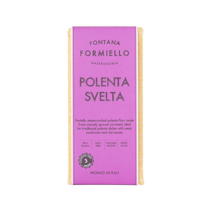 Polenta met tomaten Polenta voorgekookt 500 gr.