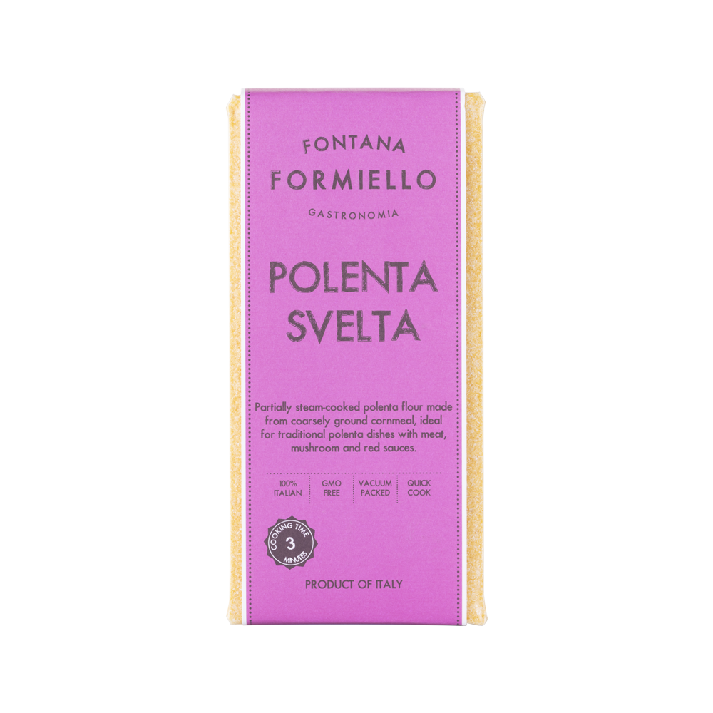 Polenta met tomaten Polenta precooked 500 gr.