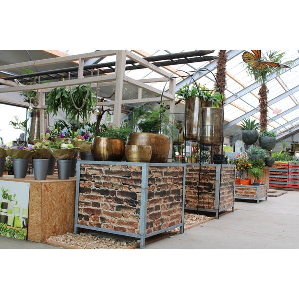 Bricks Display Bloemen/Planten - Signing Oud Hollands Bont  - L