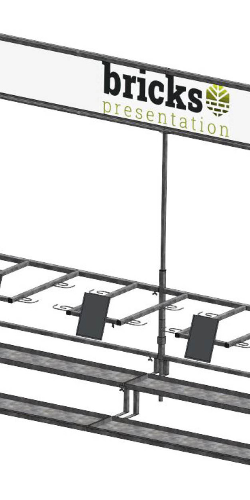 Bricks  Display Bomen - Bricks Big Tree  -  Met Topframe