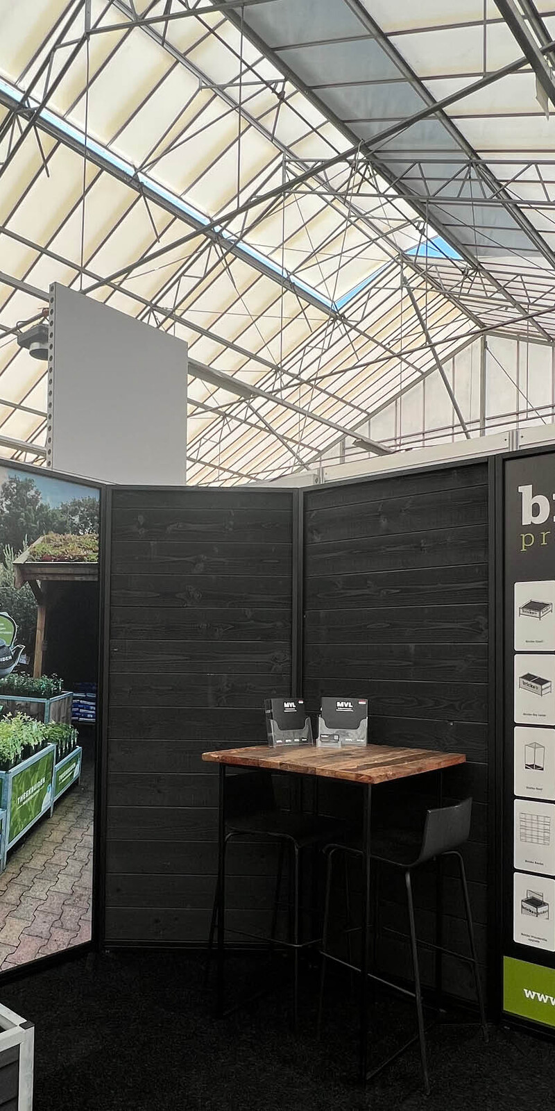 Modulaire beurswand