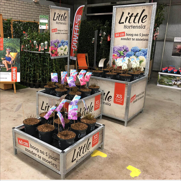 Bricks Accessoire Bloemen/Planten - Bricks Wall Small -  Maatwerk signing