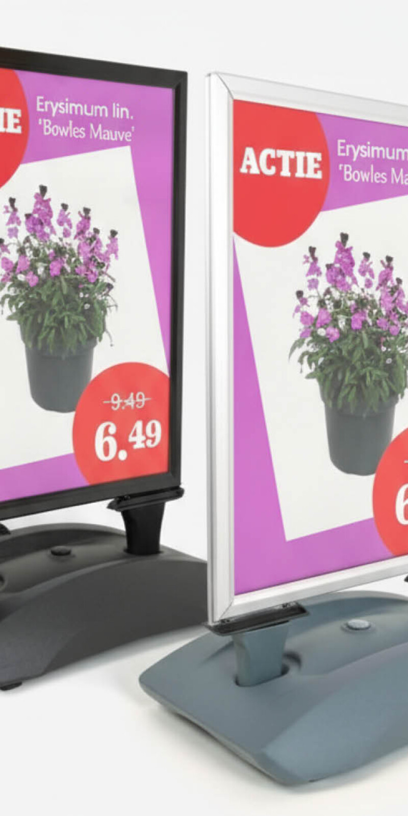 Stoepbord | Exclusief A1 kaart