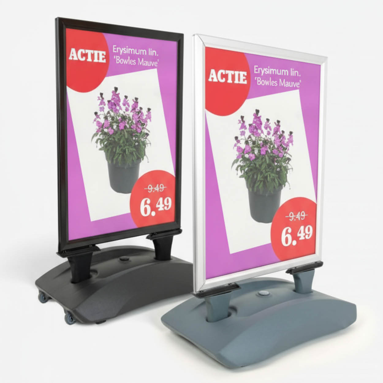 Stoepbord | Exclusief A1 kaart