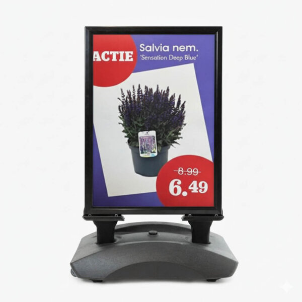 Stoepbord | Exclusief A1 kaart