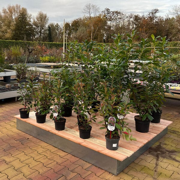 Houten Vlonder Large - Aluminium