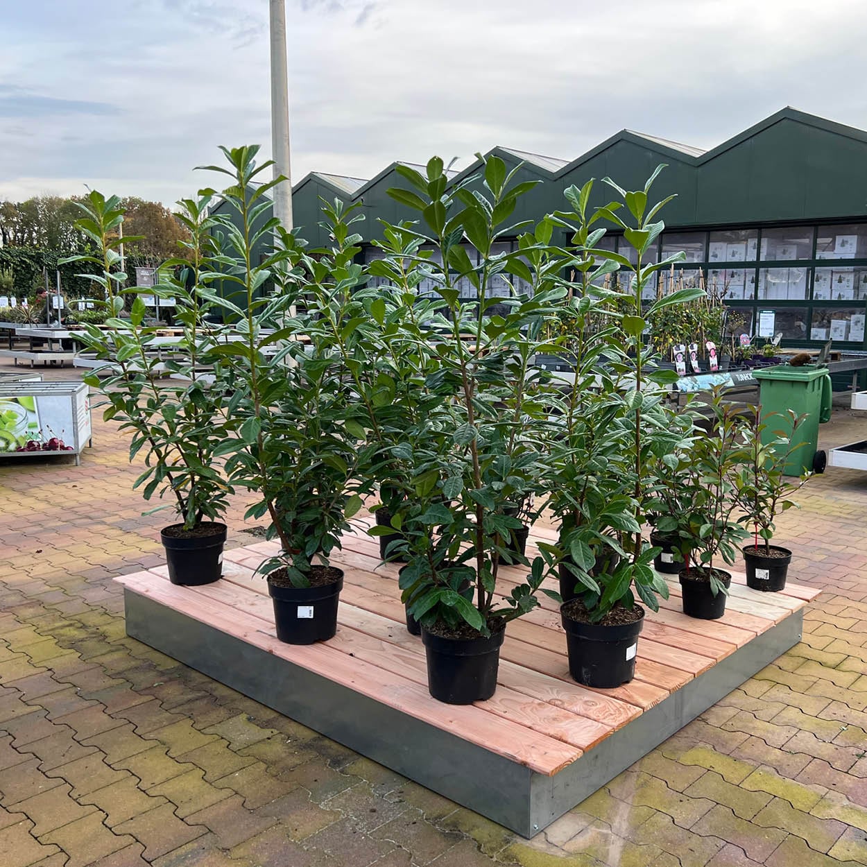 Houten Vlonder Large - Aluminium