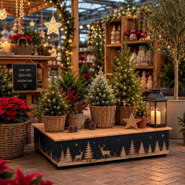 Houten Vlonder Small - Eigen bedrukking