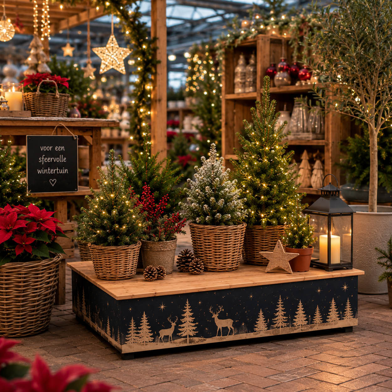 Houten Vlonder Small - Eigen bedrukking