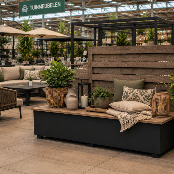 Houten Vlonder Medium - Eigen bedrukking