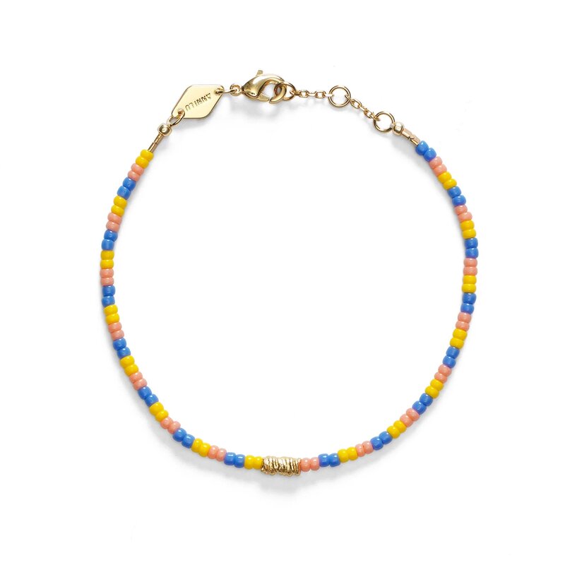 Anni Lu Paradise lemon lobster armband