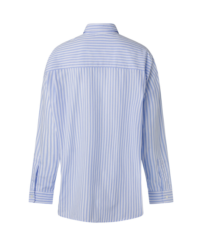 Samsoe Samsoe Samsoe Samsoe Luana blouse dusty blue stripe